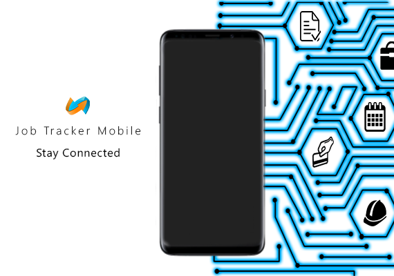 Stay Connected with Job Tracker Mobile for your field staff and engineers. TimeSheets, customers signatures, collect images, request parts all whilst on site or on the go. 
